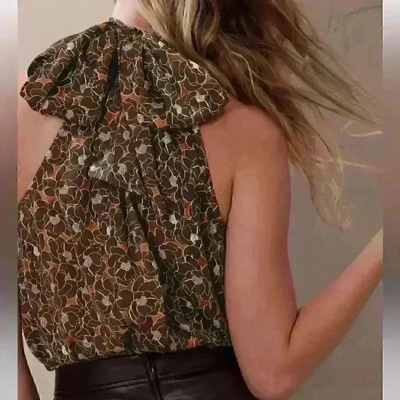 Banana Republic BACK BOW BLOUSE - Picture 5 of 6